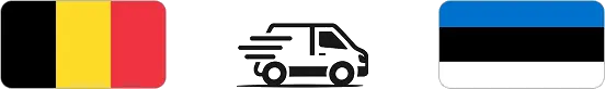 Перевозки из Бельгии в Эстонию
