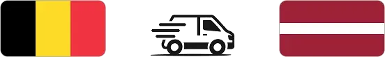 Перевозки из Бельгии в Латвию