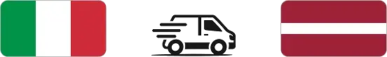 Перевозки из Италии в Латвию