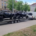 Перевозка автомобилей 15 Перевозка багги прицепе